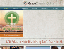 Tablet Screenshot of gracechurchovilla.org